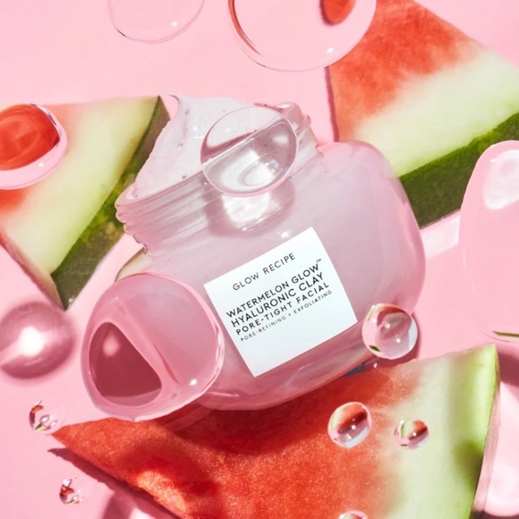 GLOW RECIPE Watermelon Glow Hyaluronic Clay Pore-tight Facial - 2.02 oz NIB - Picture 1 of 5